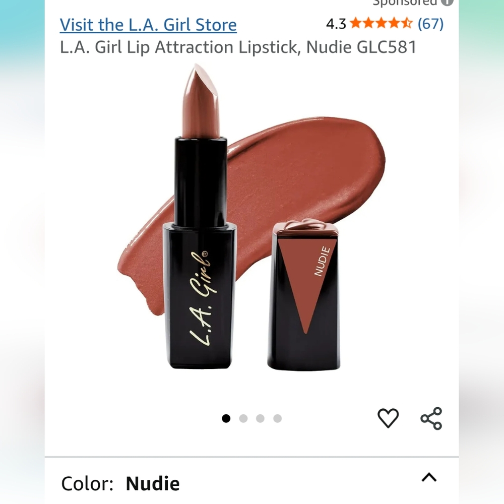 Lip Attraction Lipstick - Nudie
